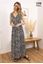 Picture of PLUS SIZE WRAP MAXI DRESS